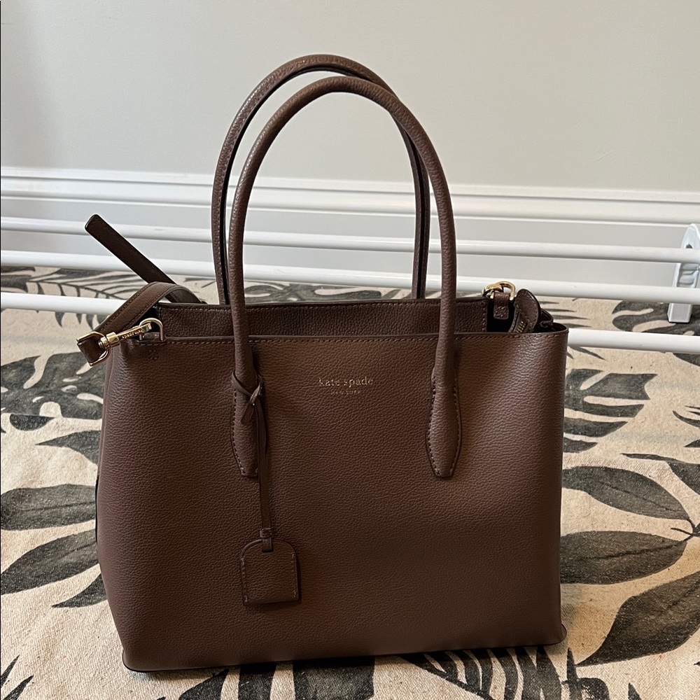 Kate Spade Chocolate Brown Tote Bag
